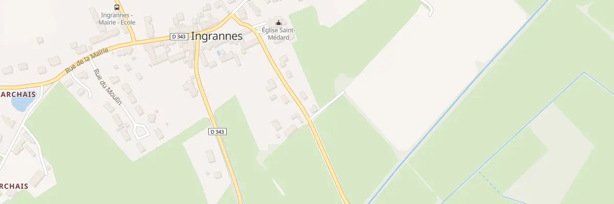 Plan du 15 Rte des Essarts à Ingrannes