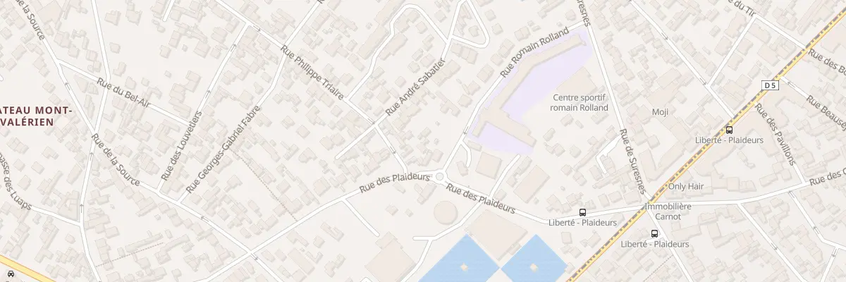 Plan du 251B Rue Philippe Triaire à Nanterre
