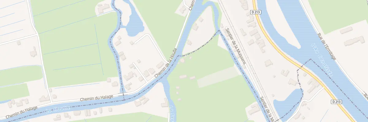 Plan du 5220 Rue du Rivage à Serques