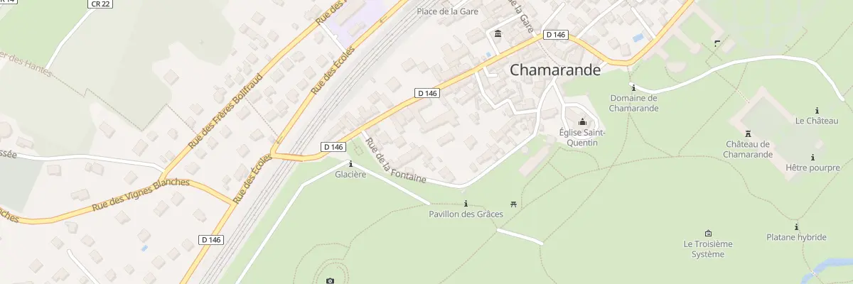 Plan du 6 Rue du Cdt Maurice Arnoux à Chamarande