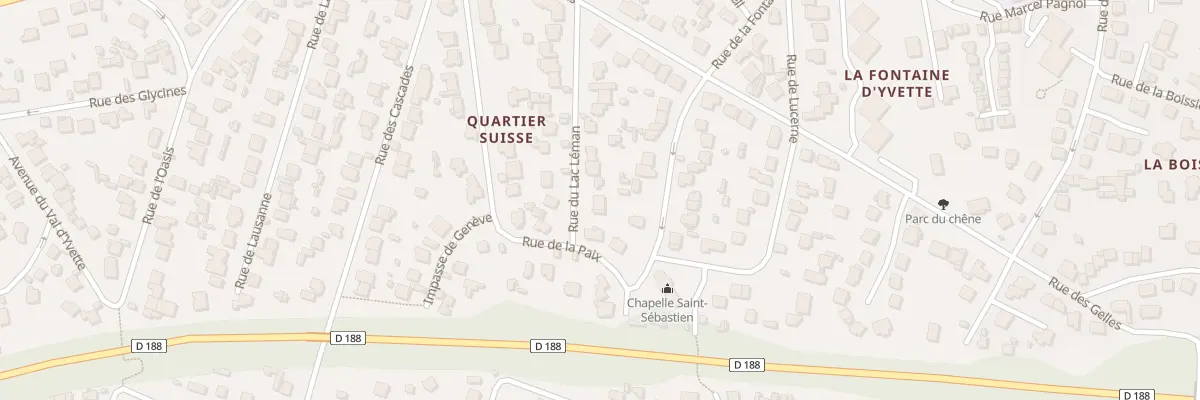 Plan du 19 Rue du Lac Léman à Villebon-sur-Yvette