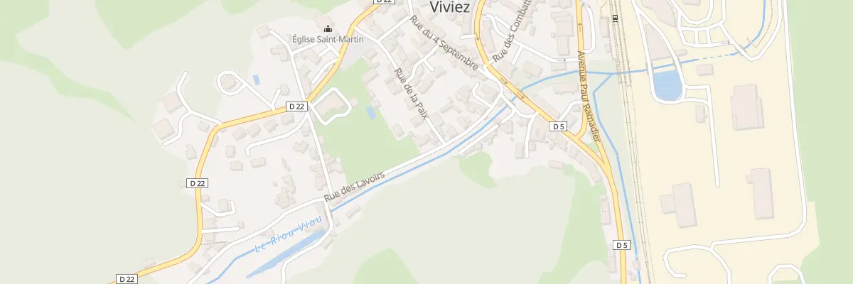 Plan du 9B Rue des Lavoirs à Viviez