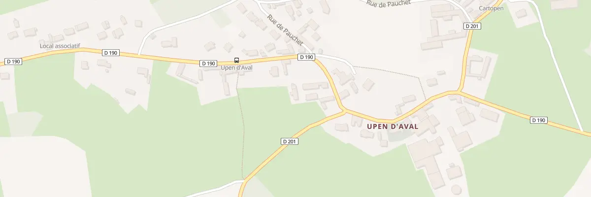 Plan du 229 Rue des Deux Upen à Delettes