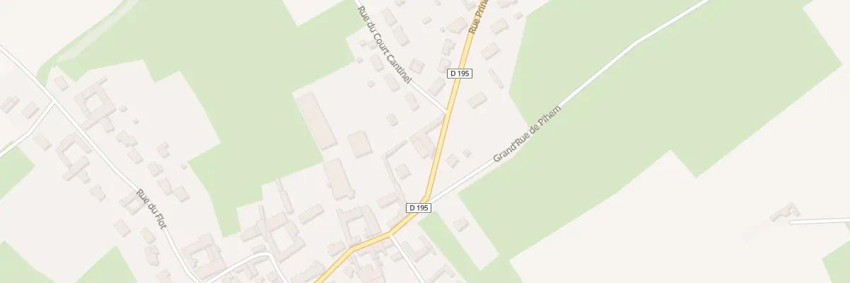 Plan du 113 Rue Principale à Pihem