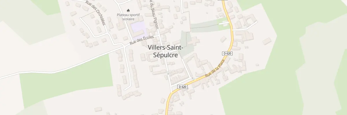 Plan du 8 Rue du Beau Pignon à Villers-Saint-Sépulcre