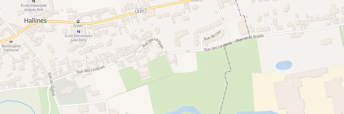 Plan du 23 Rue des Lauques à Hallines