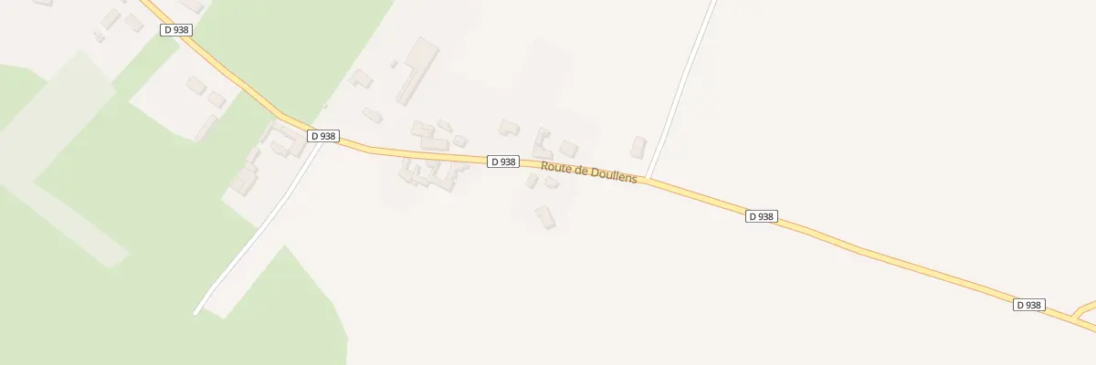 Plan du 795 Rte de Doullens à Frohen-sur-Authie
