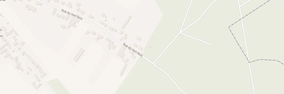 Plan du 45 Rue du Vert Bois à Bornel