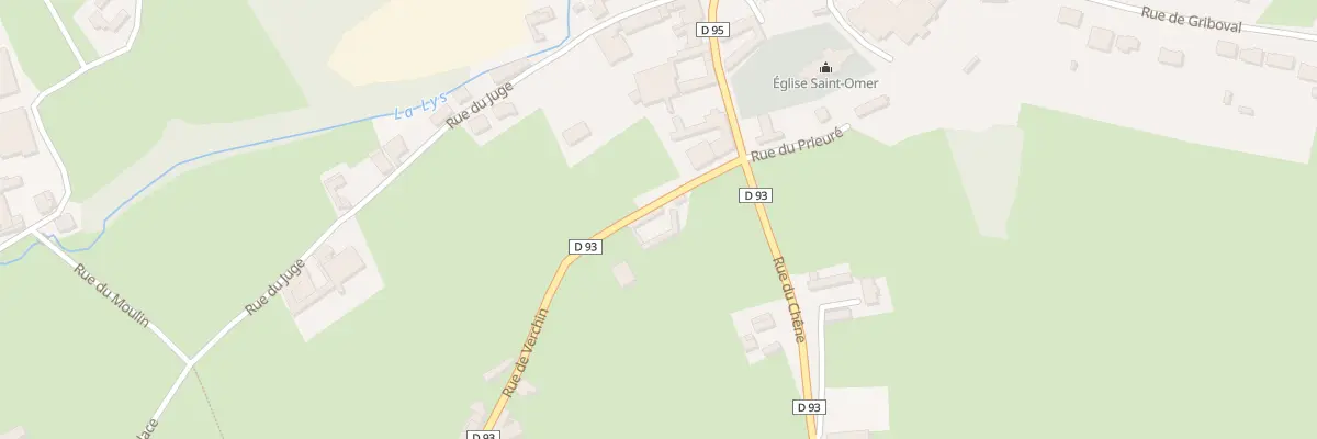 Plan du 3 Rue de Verchin à Lisbourg