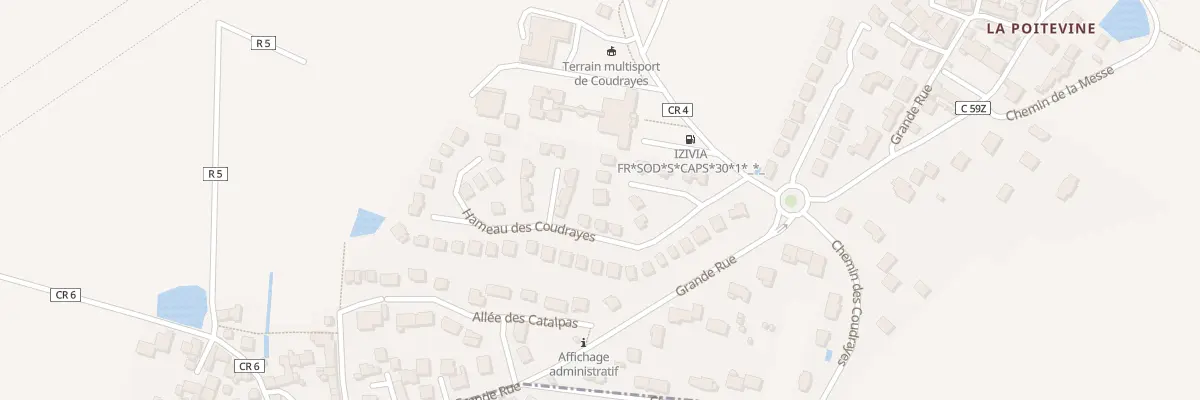 Plan du 50 Hameau des Coudrayes à Villejust