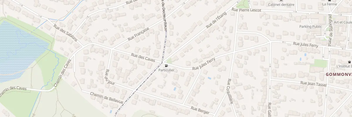 Plan du 39 Rue de l’Etang à Igny