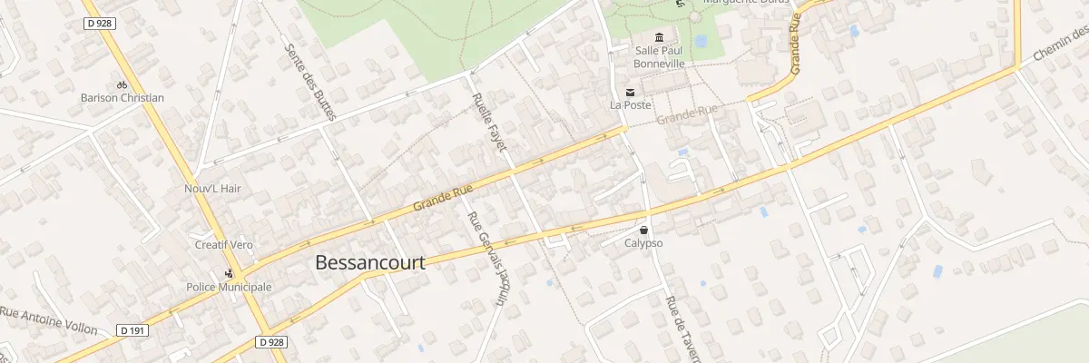 Plan du 54 Gr Grande Rue à Bessancourt