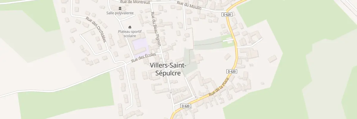 Plan du 1 Imp de l’Eglise à Villers-Saint-Sépulcre