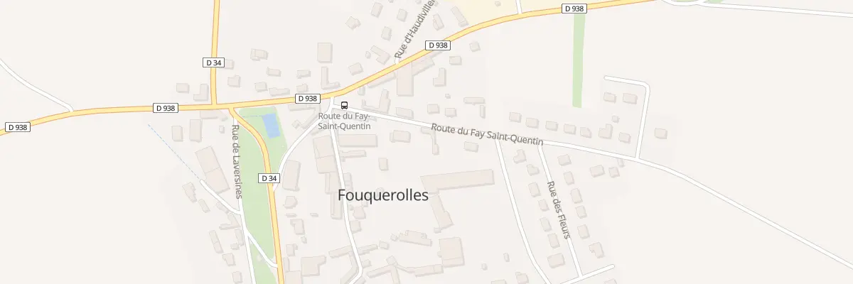 Plan du 3 Rue du Fay Saint-Quentin à Fouquerolles