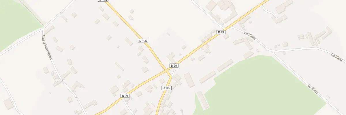 Plan du 1 Rue de Beauvois à Œuf-en-Ternois