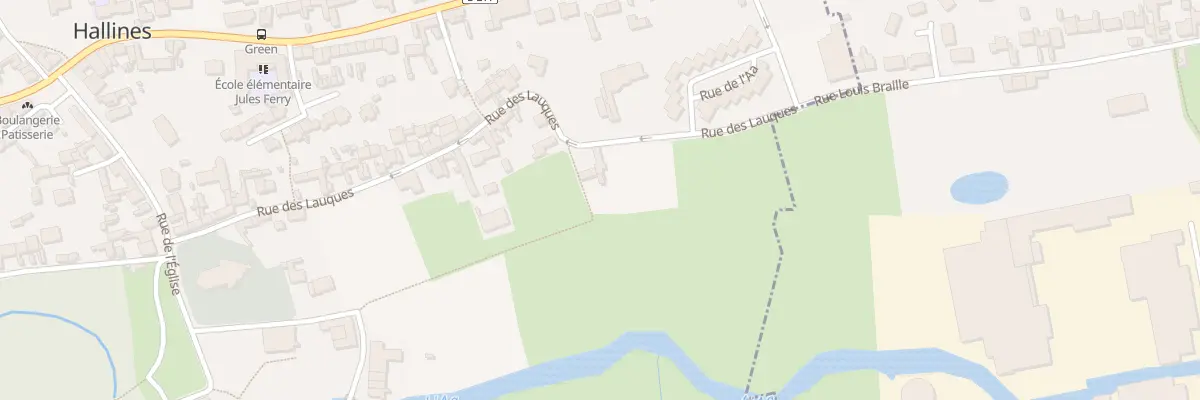 Plan du 21 Rue des Lauques à Hallines