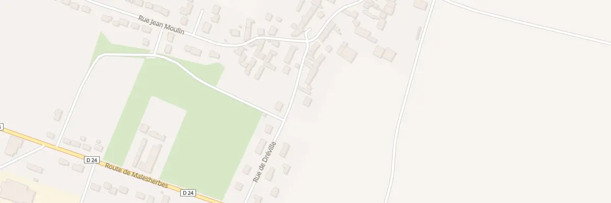 Plan du 14 Dréville à Sermaises