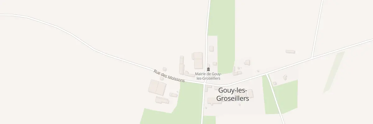 Plan du 10 Rue des Moissons à Gouy-les-Groseillers