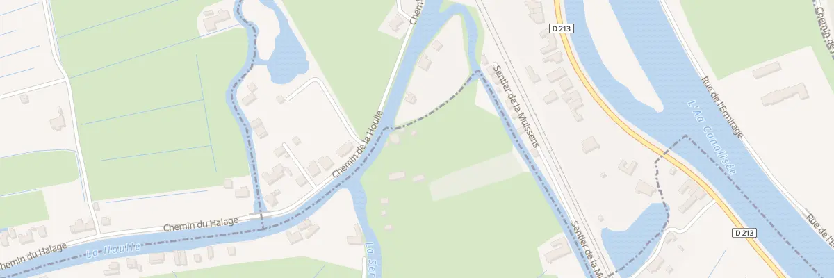 Plan du 5219 Rue du Rivage à Serques