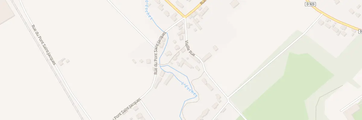 Plan du 2 Imp de l’Esches à Belle-Église