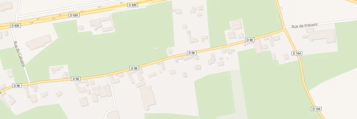 Plan du 42 Rue de l’Eglise à Humières