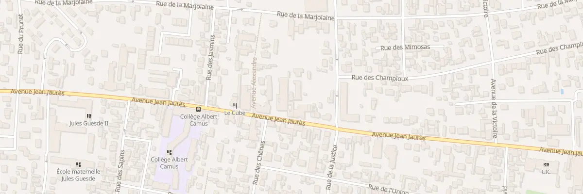Plan du 262B Av Jean Jaures à Goussainville