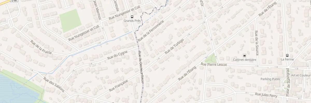 Plan du 42 Rue de Turbigo à Igny