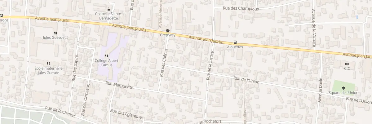 Plan du 82 Rue de l’Union à Argenteuil