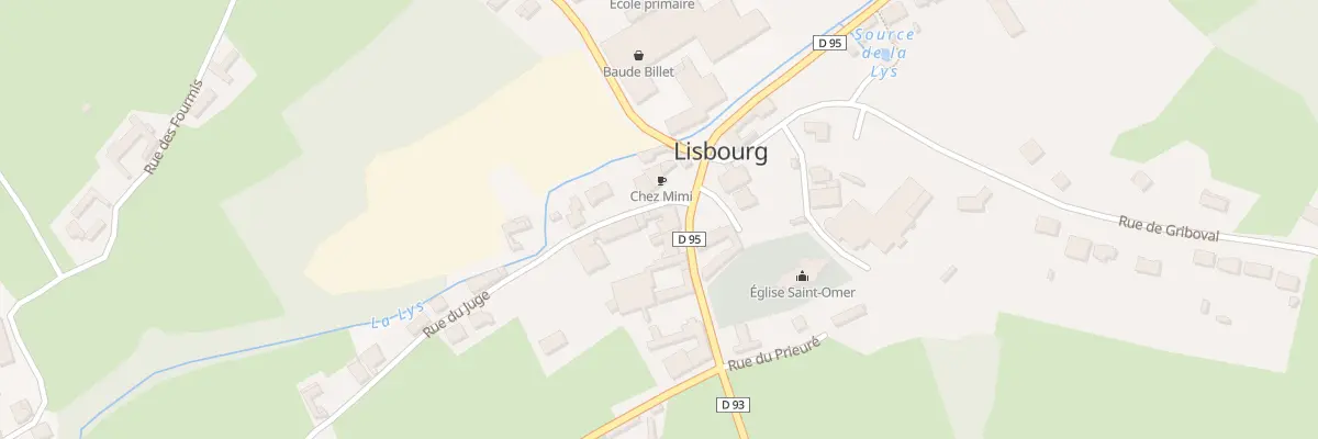 Plan du 10 Vc La Place à Lisbourg