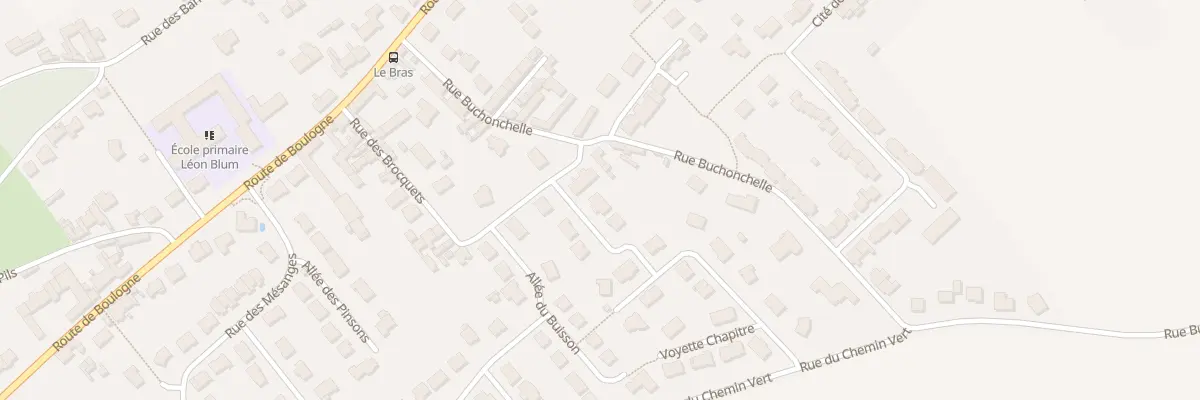 Plan du 2 Rue de la Clef des Champs à Saint-Martin-lez-Tatinghem