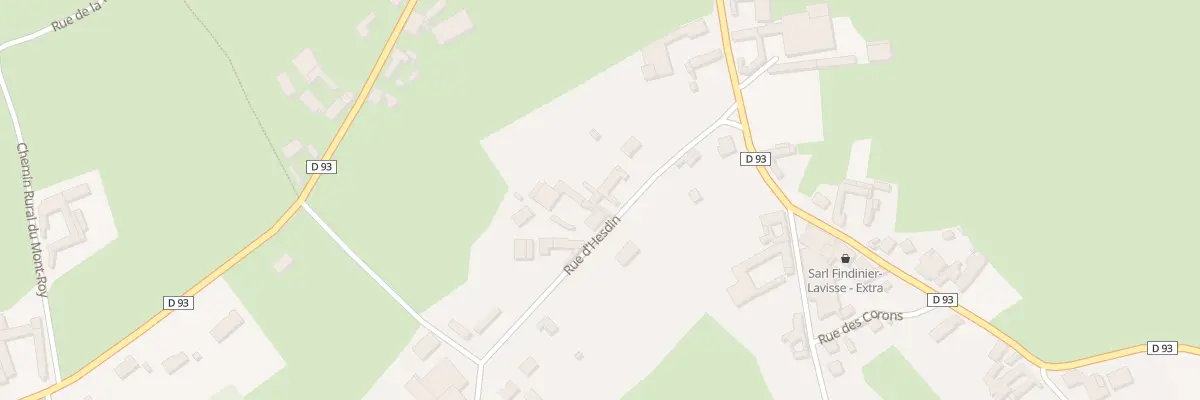 Plan du 10 Rue d’Hesdin à Lisbourg