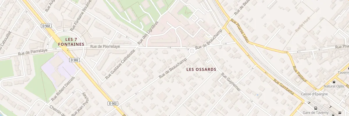 Plan du 48 Rue de Beauchamp à Taverny