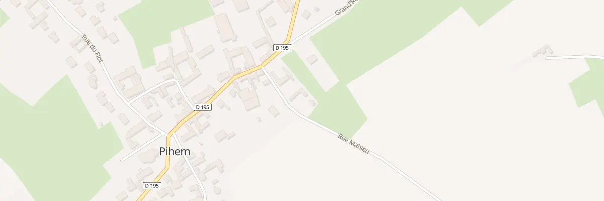 Plan du 3 Rue Mahieu à Pihem