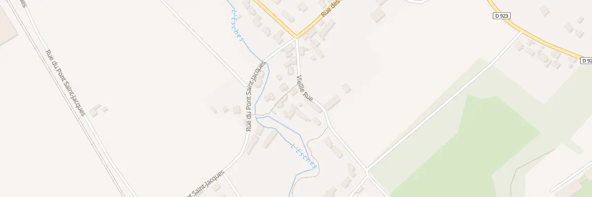 Plan du 7 Vc Vieille Rue à Belle-Église