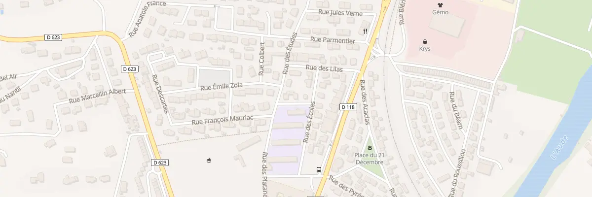 Plan du 4 Rue de l’Aiguille à Limoux