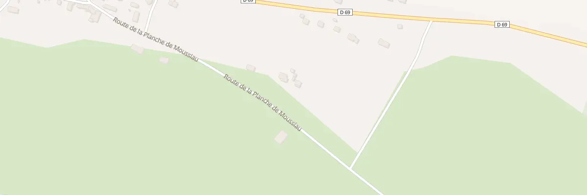 Plan du 13 Rte de la Planche des Moussiau à Touchay
