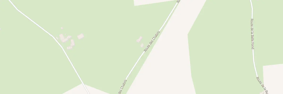 Plan du 1 Rte des Chabris à Touchay