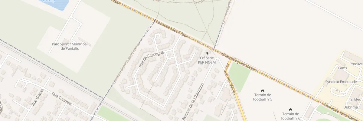 Plan du 137 Rue de Gascogne à Franconville