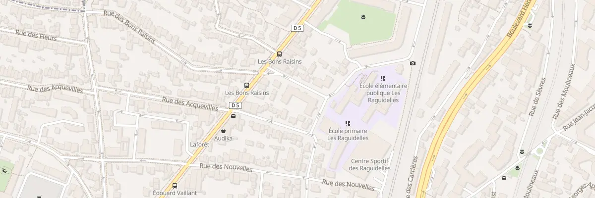 Plan du 2 Che des Roses à Suresnes