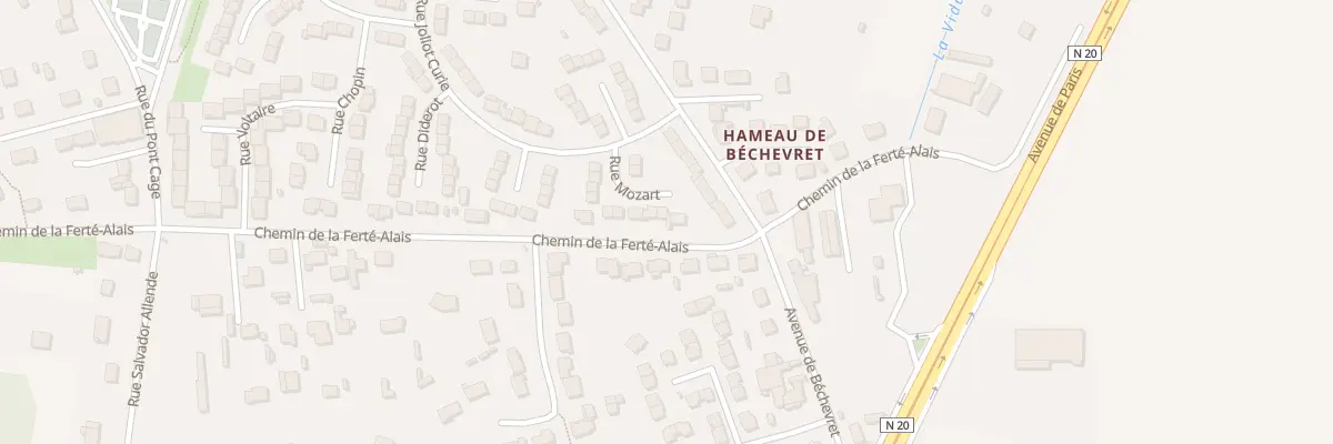 Plan du 18 Rue Mozart à Boissy-sous-Saint-Yon