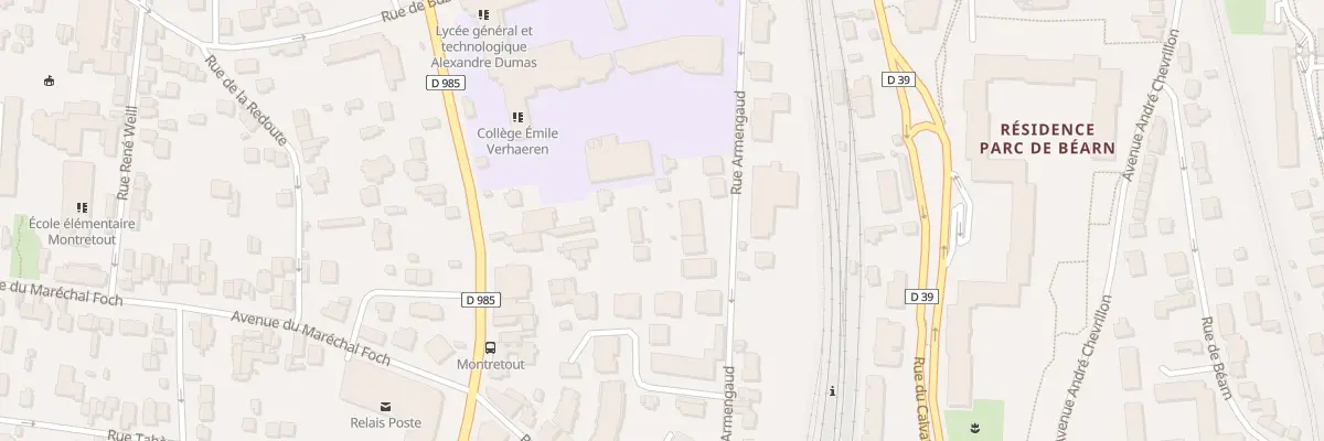 Plan du 23 Rue Armengaud à Saint-Cloud