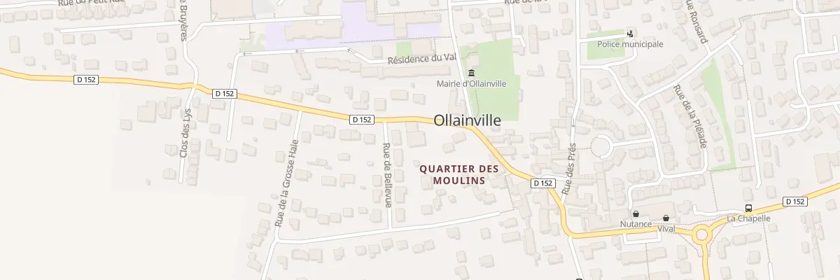 Plan du 105 Rue de la République à Ollainville
