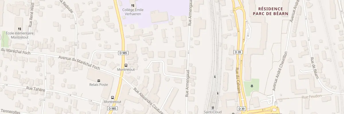 Plan du 17 Rue Armengaud à Saint-Cloud