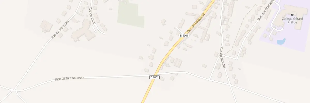 Plan du 60 Rue de Beauvais à Froissy