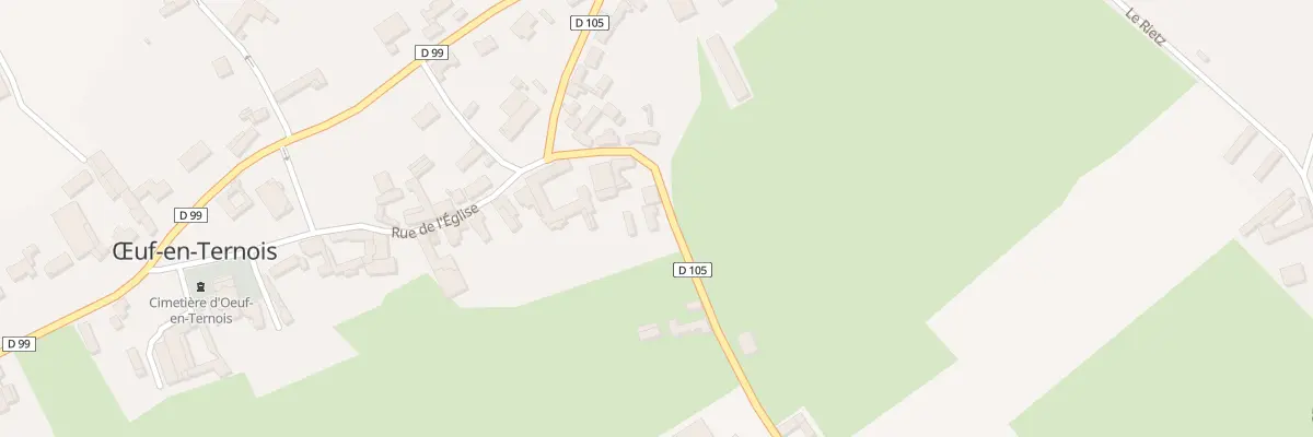 Plan du 4 Rue de Guinecourt à Œuf-en-Ternois