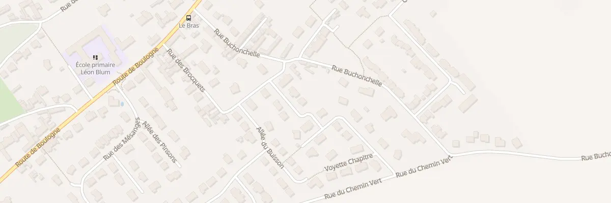 Plan du 6 Rue de la Clef des Champs à Saint-Martin-lez-Tatinghem