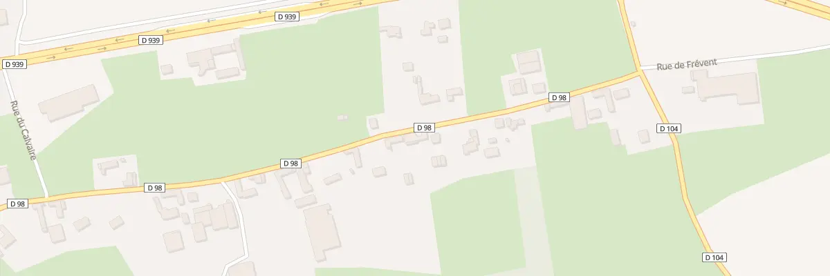 Plan du 44 Rue de l’Eglise à Humières
