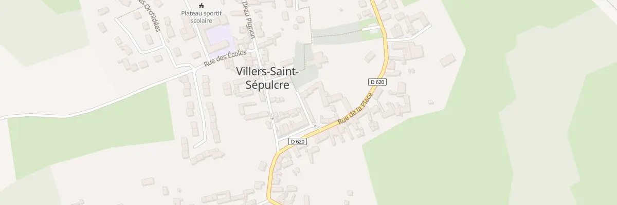 Plan du 19 Rue de la Place à Villers-Saint-Sépulcre