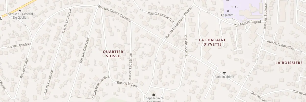 Plan du 24 Rue de la Fontaine d’Yvette à Villebon-sur-Yvette