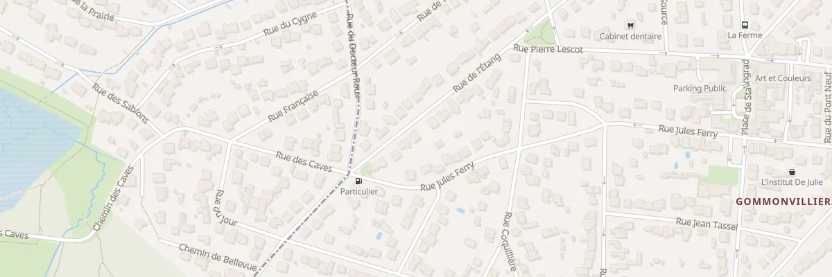 Plan du 33 Rue de l’Etang à Igny